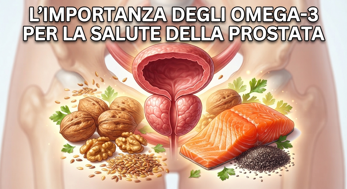 Omega-3 e tumore alla prostata: cosa dice davvero la ricerca scientifica più recente